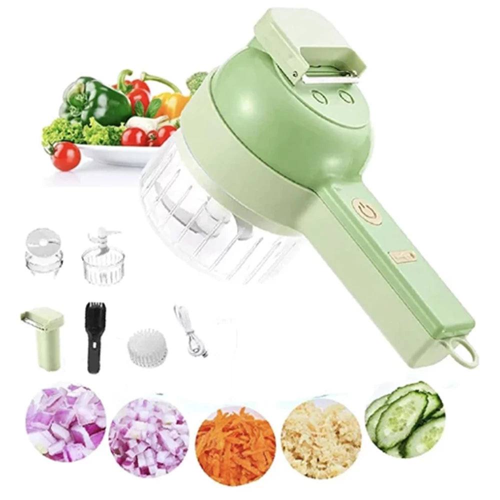 Procesador De Alimentos Eléctrico 4 en 1