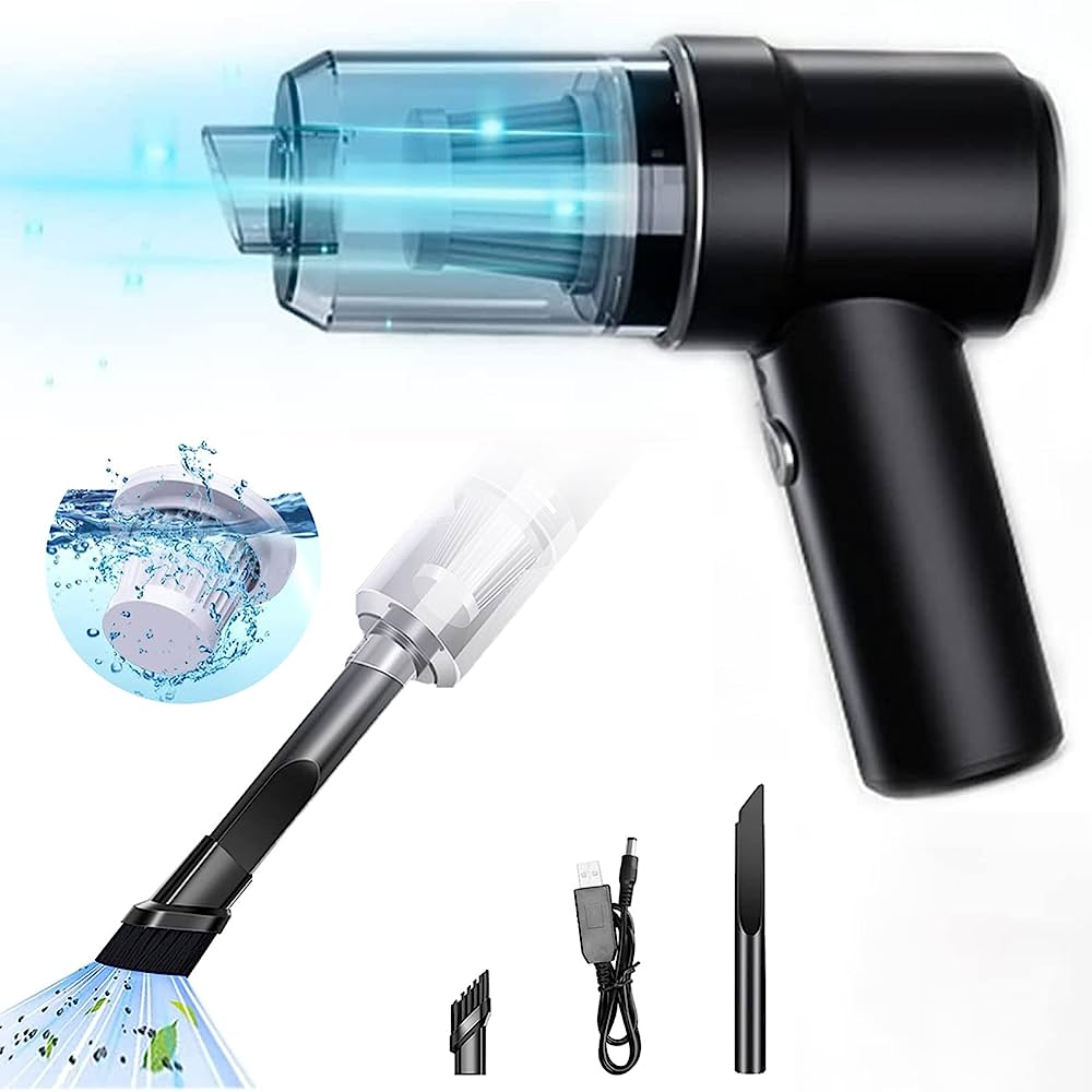 Aspirador Portátil: ¡El poder de la limpieza en la palma de la mano!